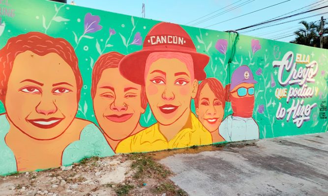Abren mural en el marco del “Día Internacional de la Mujer” - Sin ...