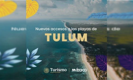 Anuncia Sectur libre acceso a las playas de Tulum